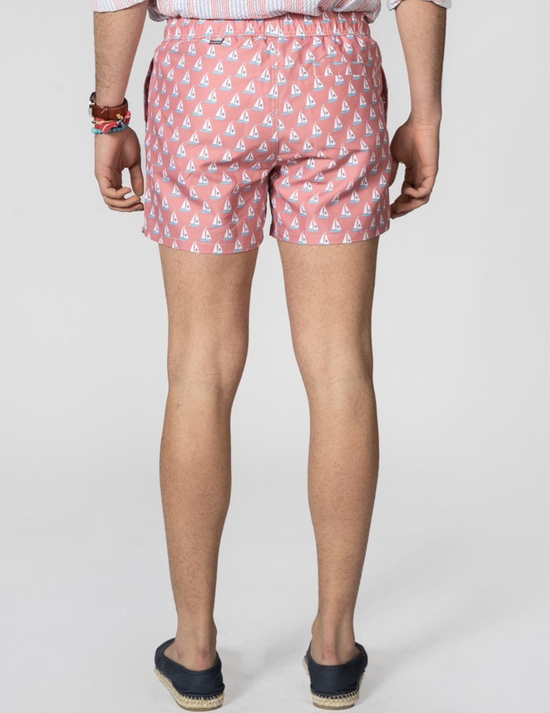 HARPER BAÑADOR SAILBOAT ICON CORAL