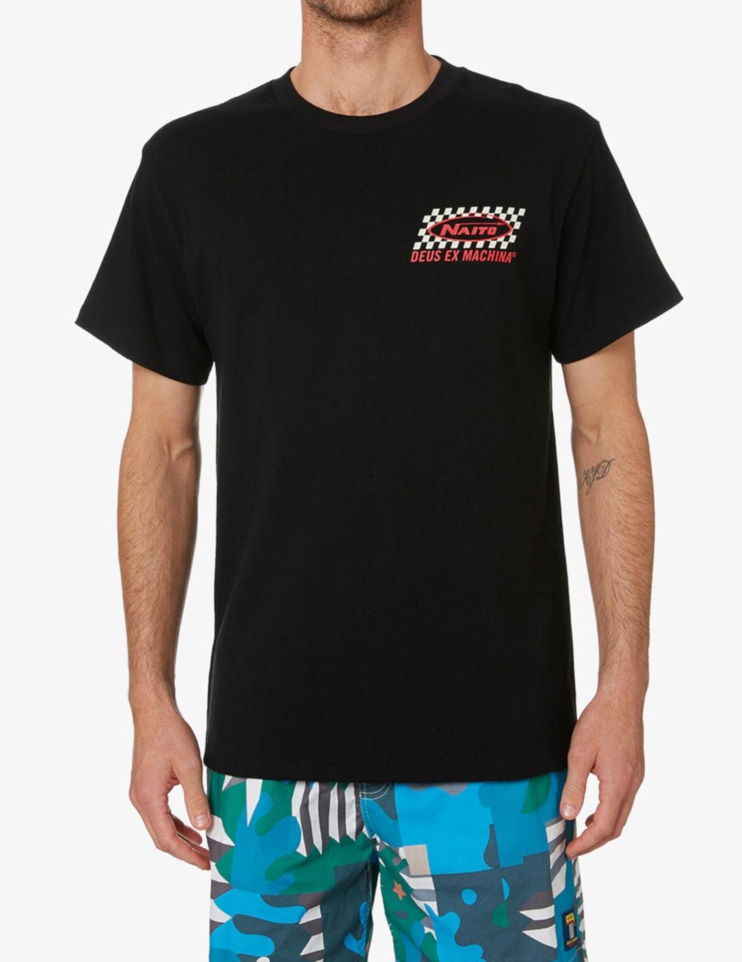 DEUS CAMISETA NAITO NEGRA