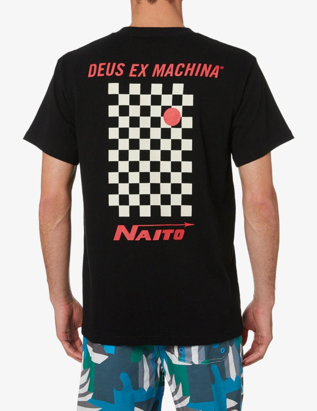 DEUS CAMISETA NAITO NEGRA