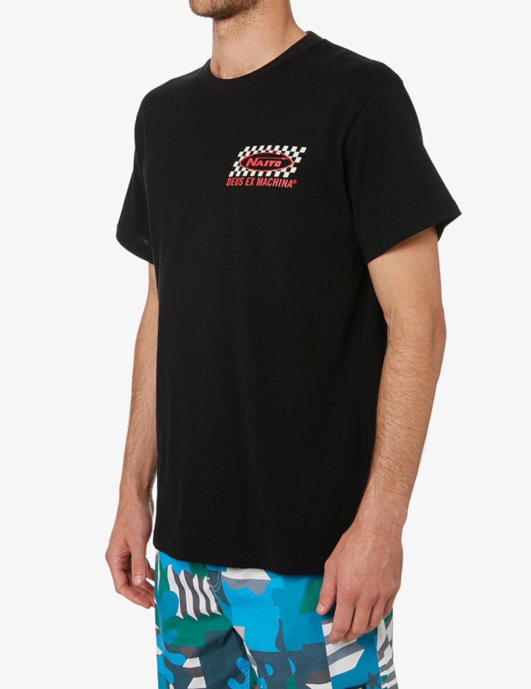 DEUS CAMISETA NAITO NEGRA