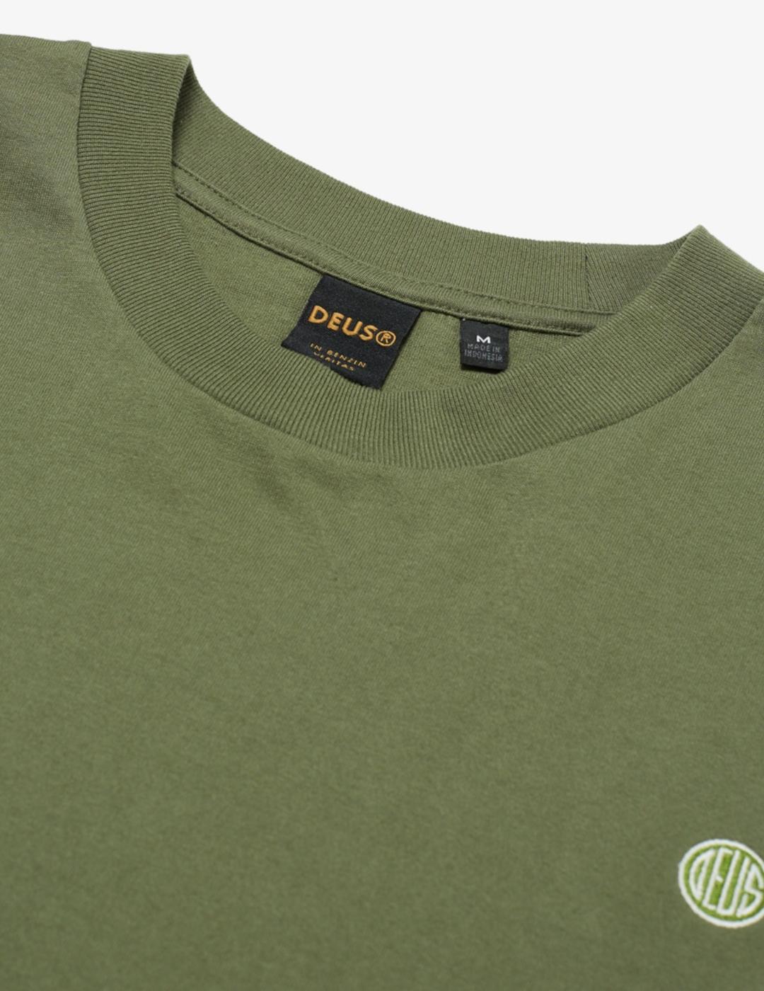 DEUS CAMISETA PLAIN PILL KAKI