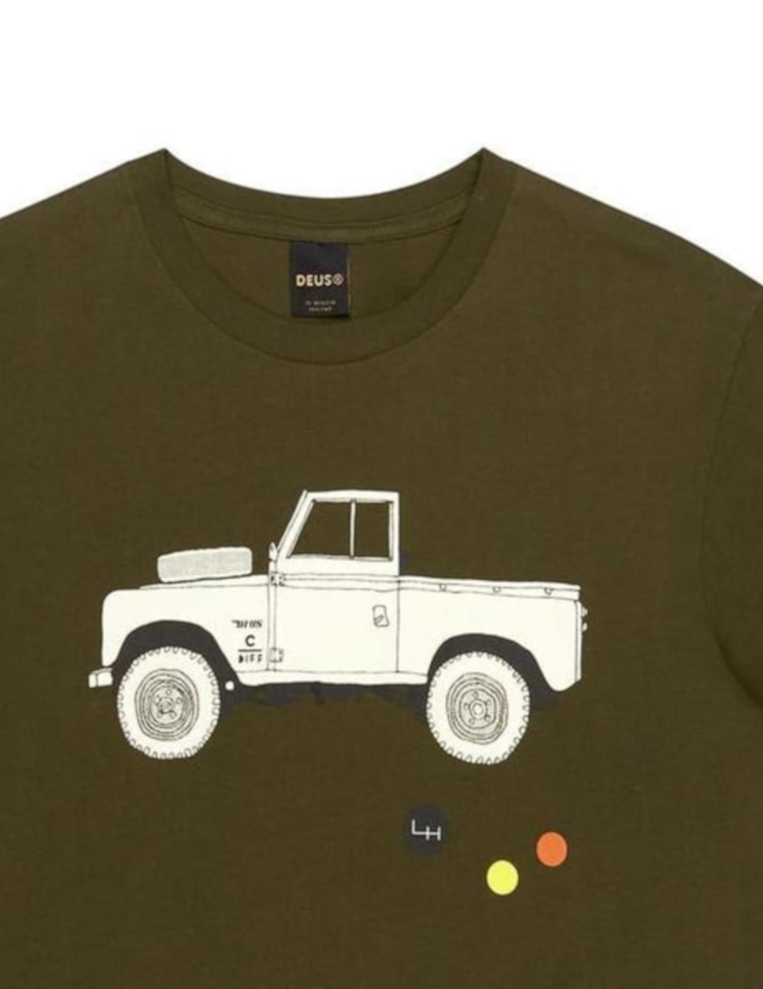 DEUS CAMISETA CARBY LANDIE FOREST