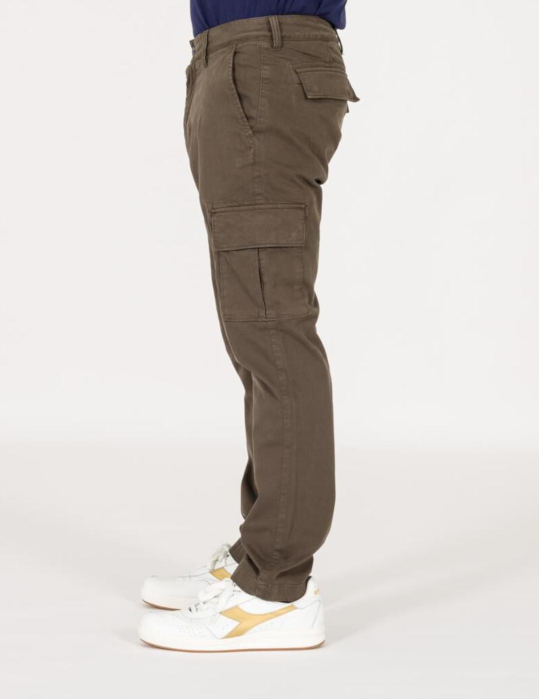 LYLE&SCOTT PANTALÓN CARGO VERDE KAKI