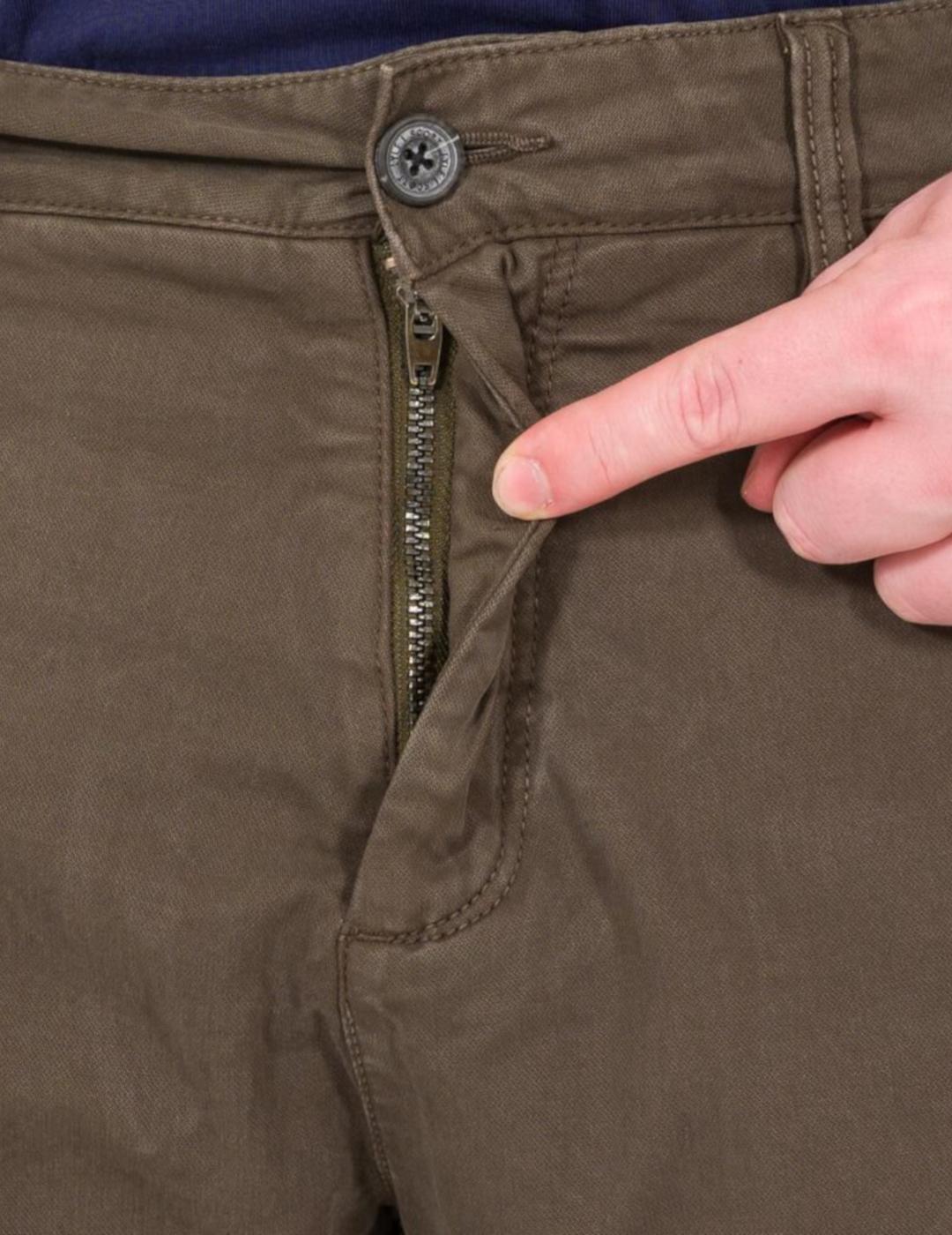 LYLE&SCOTT PANTALÓN CARGO VERDE KAKI