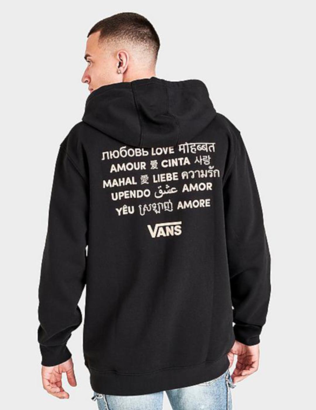 VANS SUDADERA NEGRA APAREL