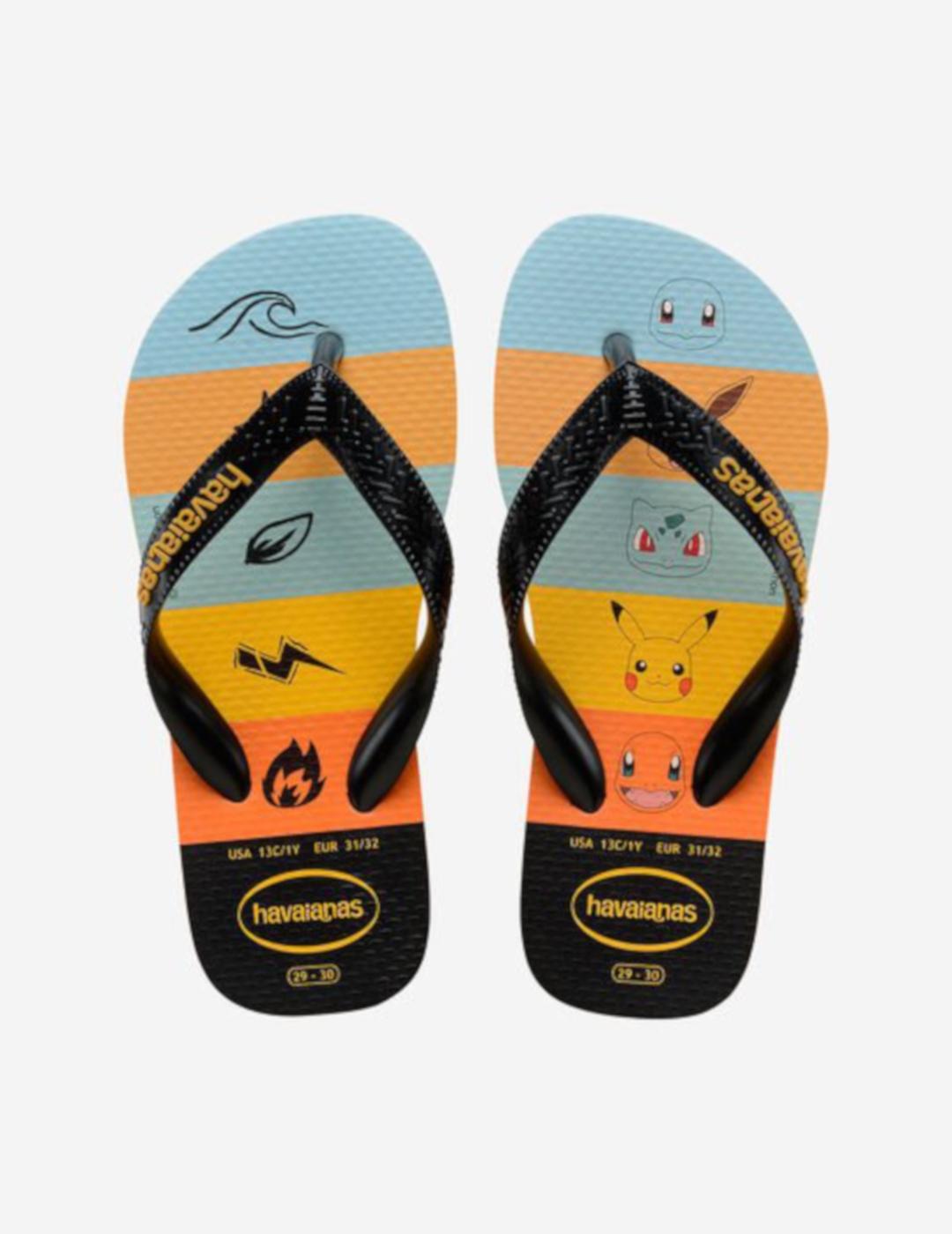 HAV KIDS TOP POKEMON ORANGE CITRUS