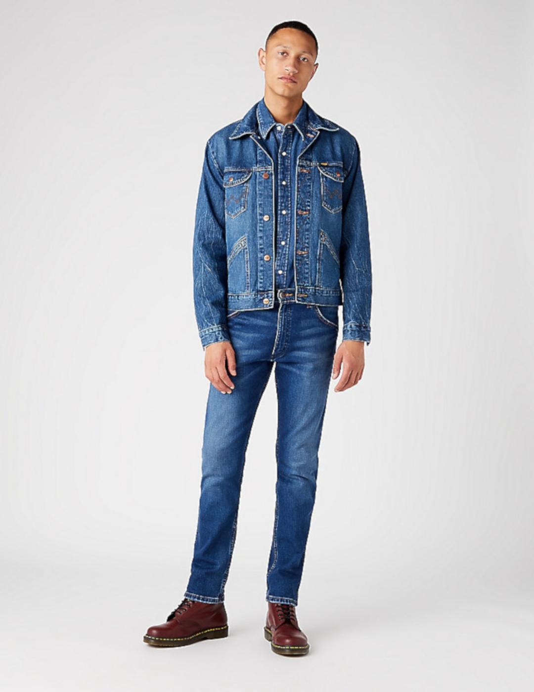 WRANGLER CAMISA DENIM OSCURO 1 YEAR