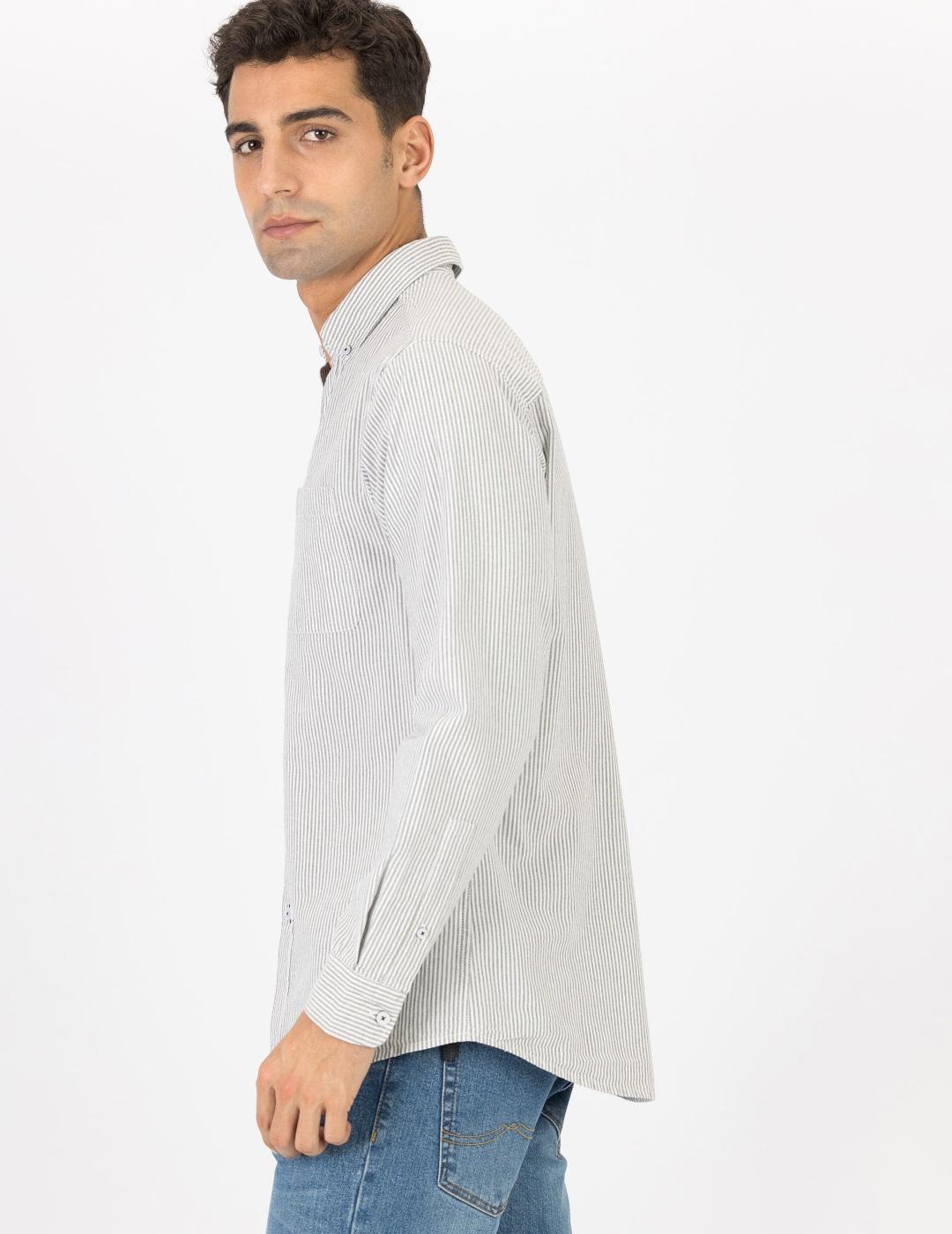 TIFFOSI CAMISA TIMMY RAYAS VERDE