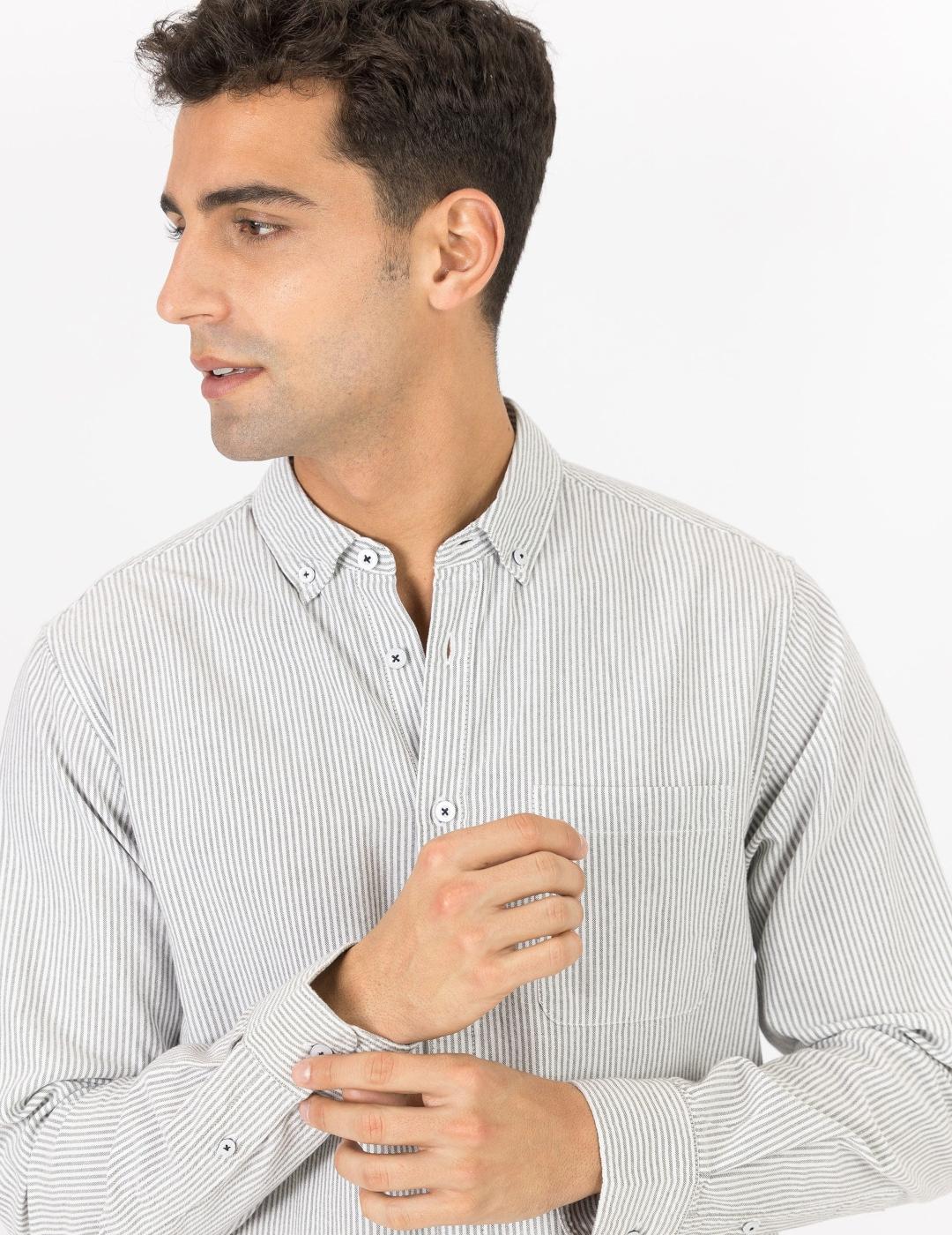 TIFFOSI CAMISA TIMMY RAYAS VERDE