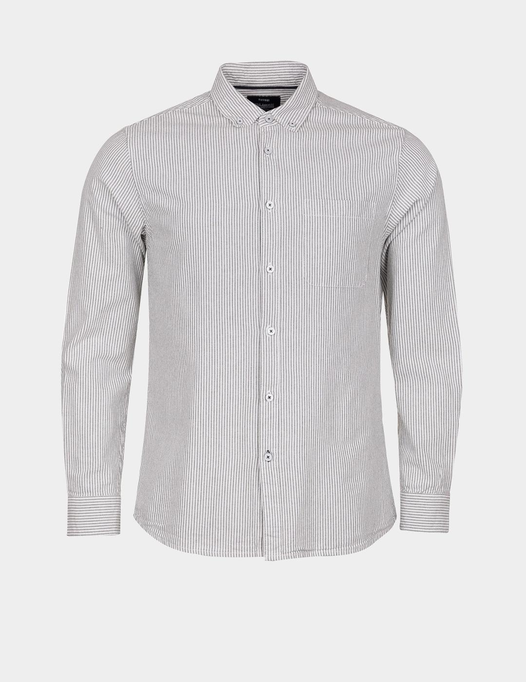 TIFFOSI CAMISA TIMMY RAYAS VERDE