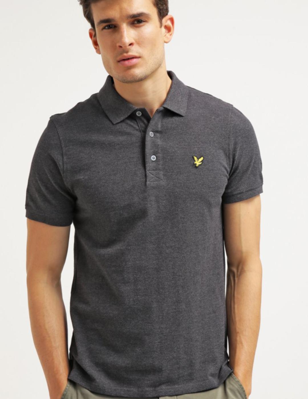 LYLE&SCOTT POLO GUNMETAL