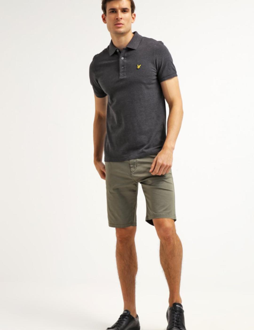 LYLE&SCOTT POLO GUNMETAL
