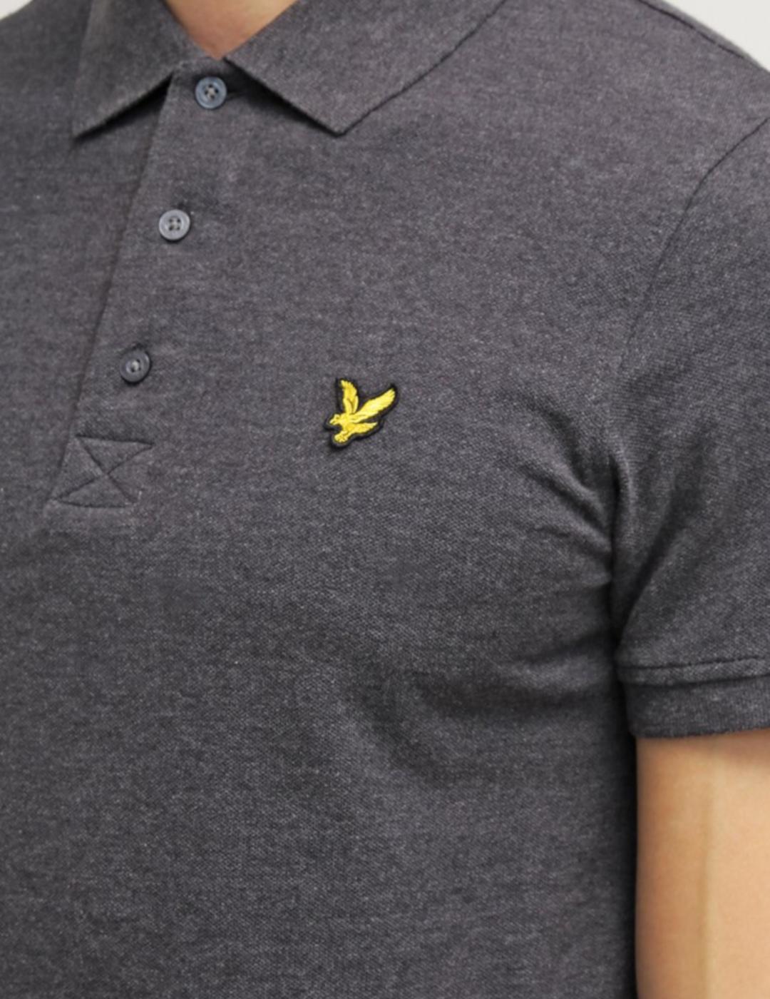 LYLE&SCOTT POLO GUNMETAL