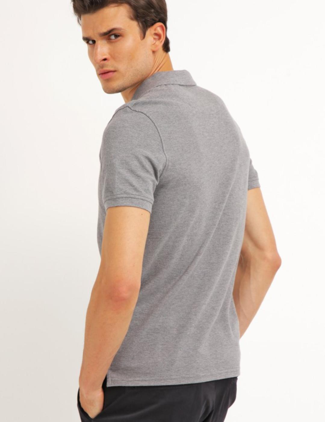LYLE&SCOTT POLO GRIS