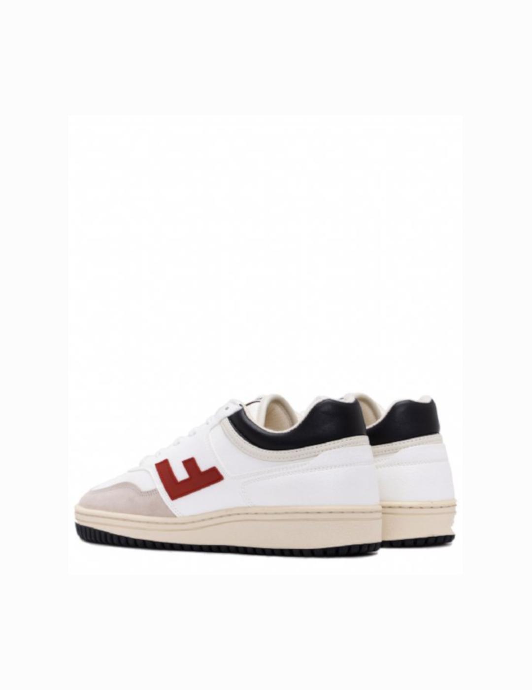 FLAMINGO ZAPATILLA RETRO 90 WHITE RED BICOLOR