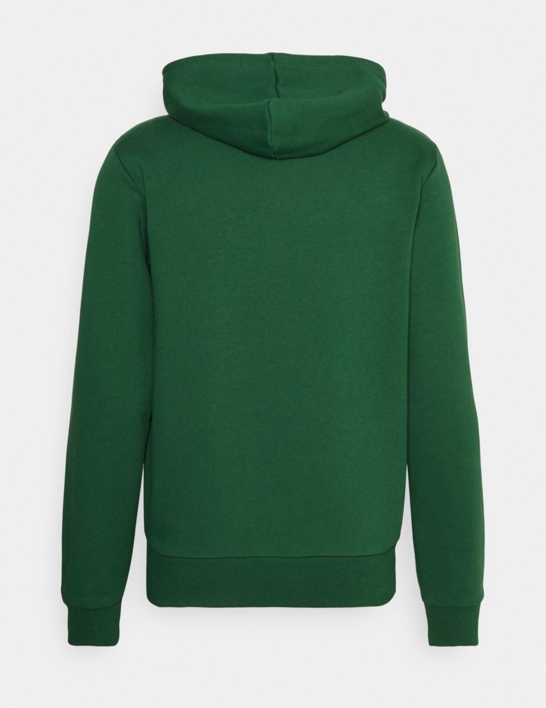 LACOSTE SUDADERA CAPUCHA VERDE