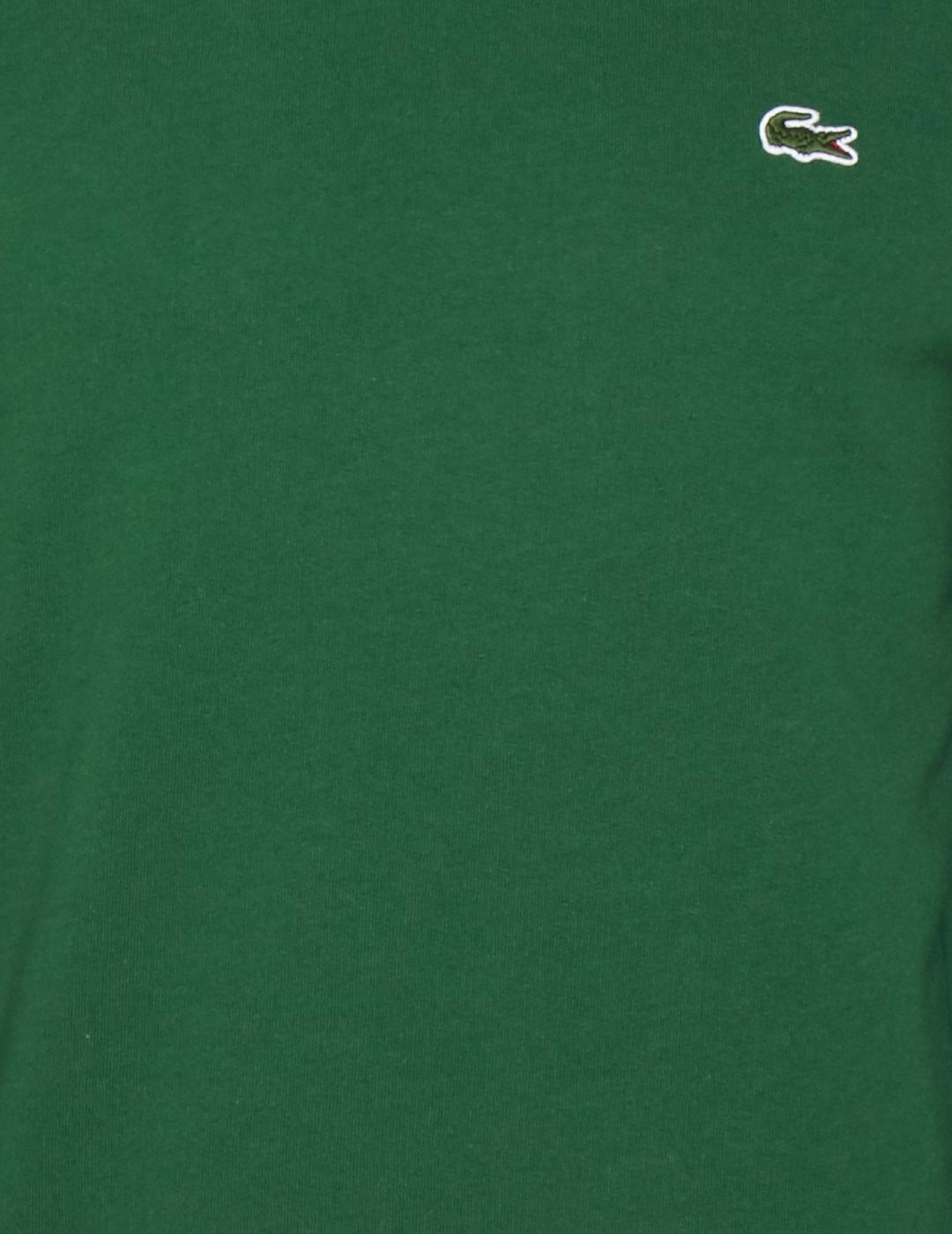 LACOSTE SUDADERA CUELLO REDONDO VERDE