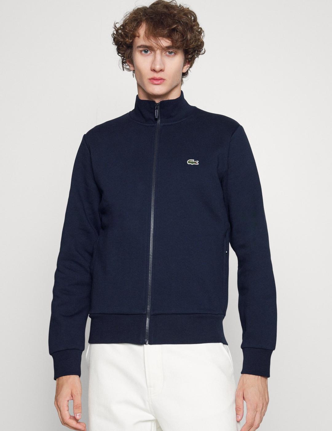 LACOSTE ZIP SUDADERA MARINO