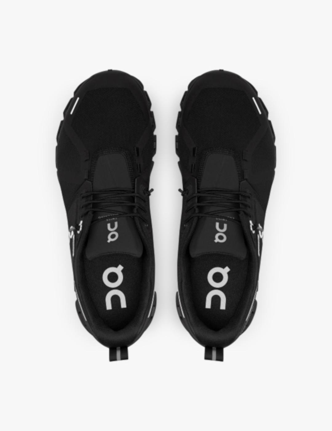 ON CLOUD 5 ALL BLACK WATERPROOF