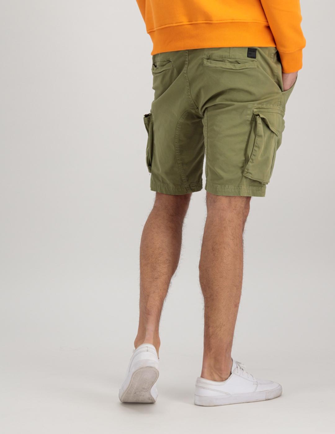 ALPHA JOGGER SHORT OLIVE TWILL