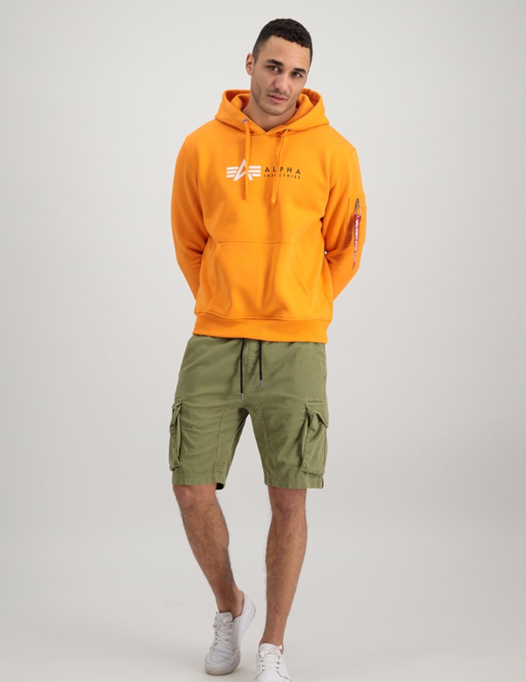 ALPHA JOGGER SHORT OLIVE TWILL