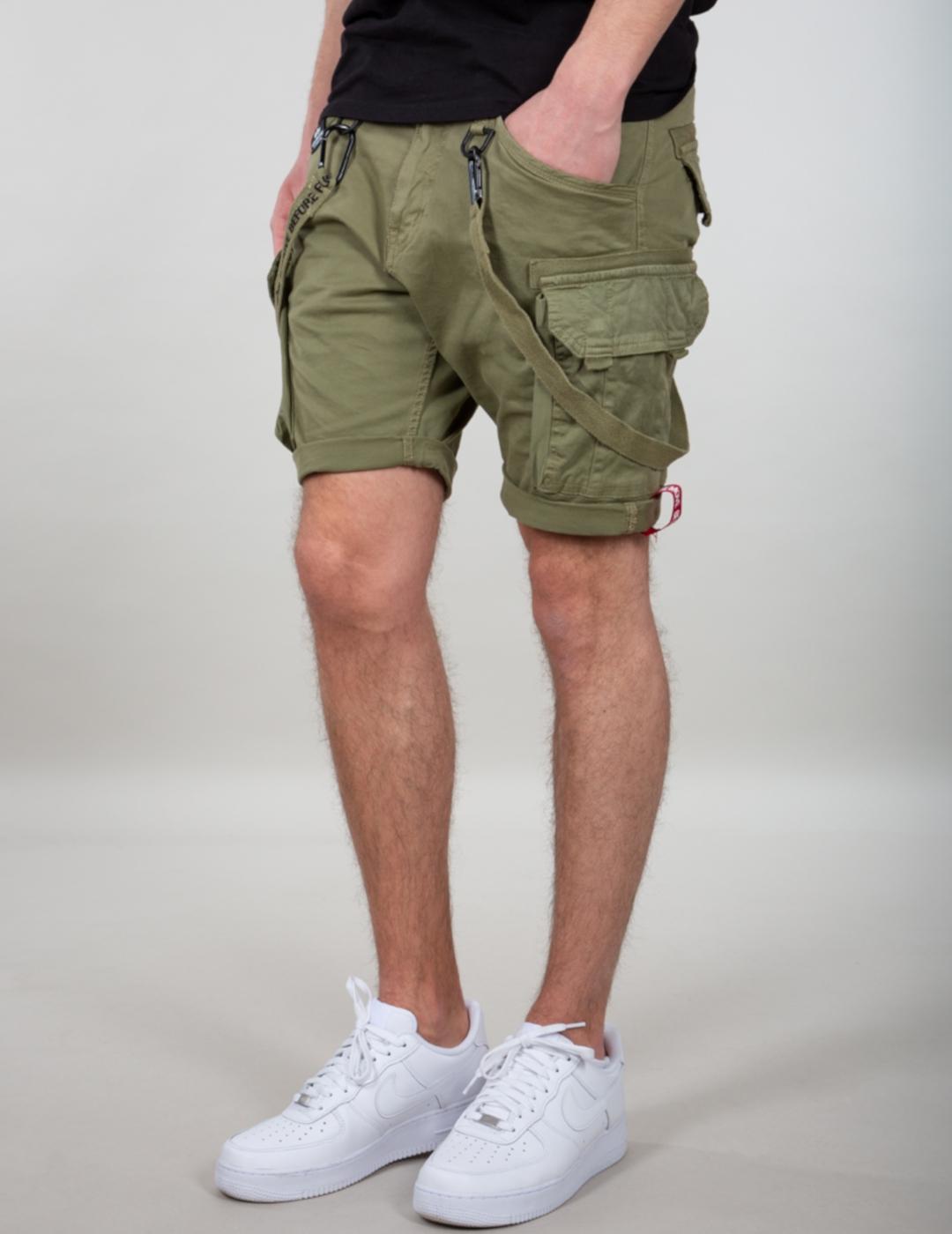 ALPHA UTILITY SHORT OLIVE
