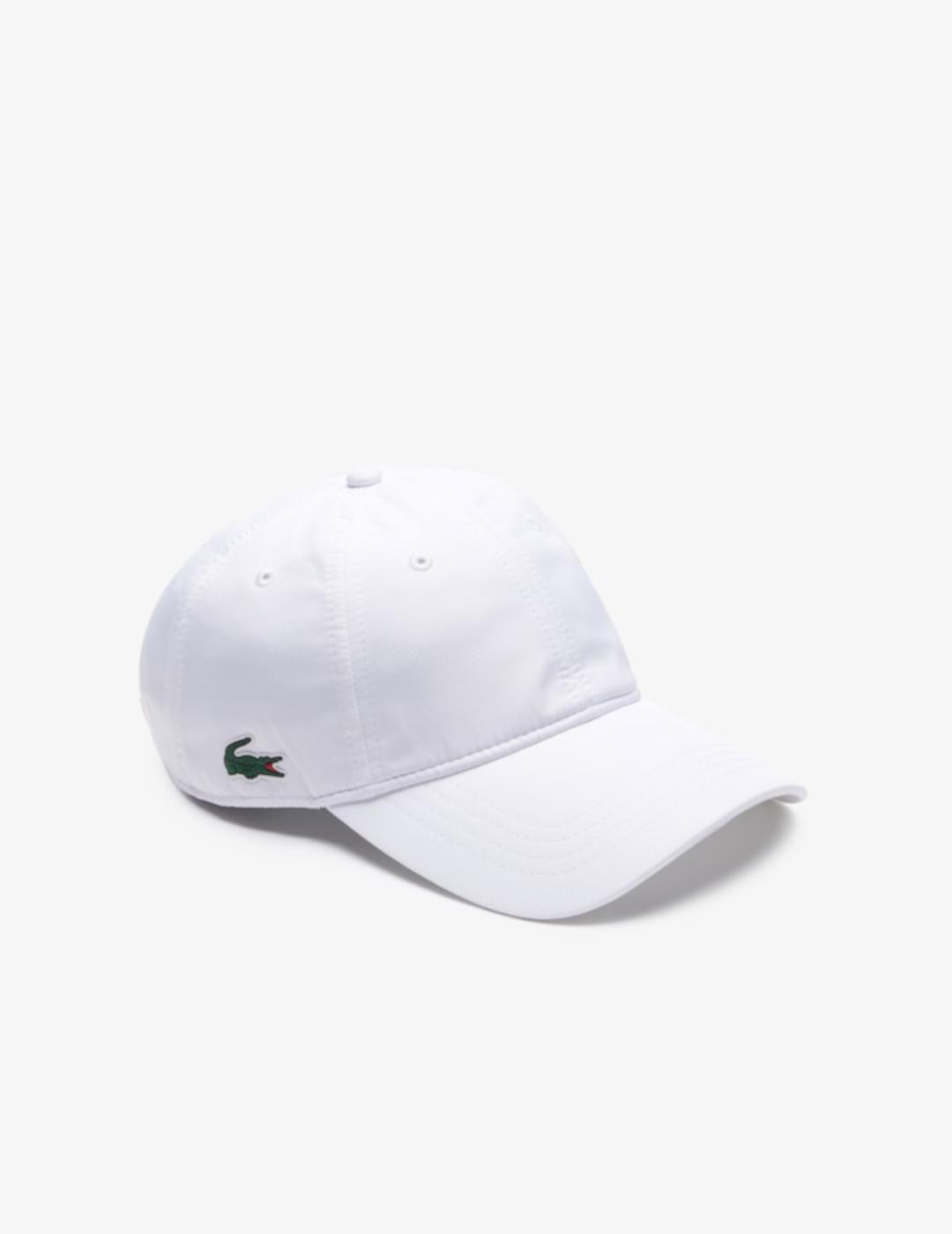 LACOSTE GORRA TÉCNICA BLANCA