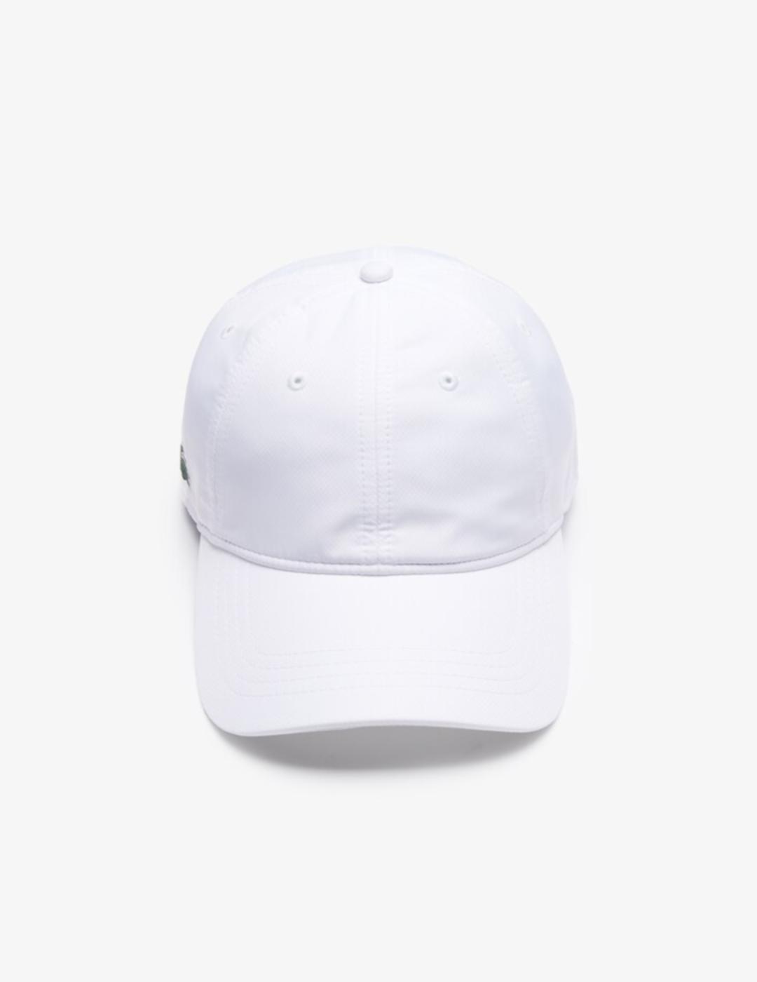 LACOSTE GORRA TÉCNICA BLANCA