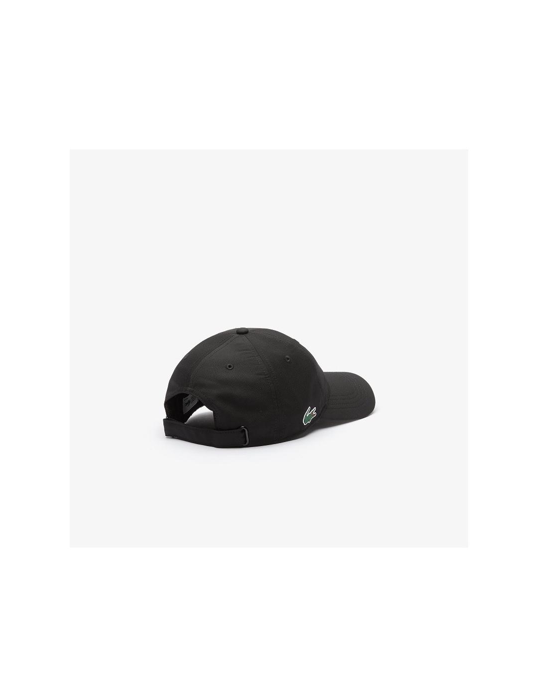 LACOSTE GORRA TÉCNICA NEGRA