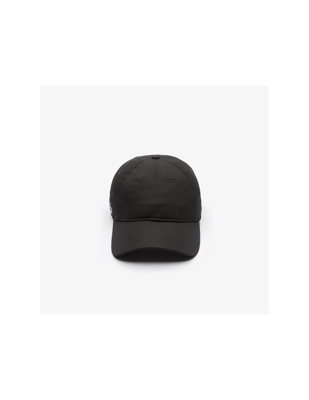 LACOSTE GORRA TÉCNICA NEGRA