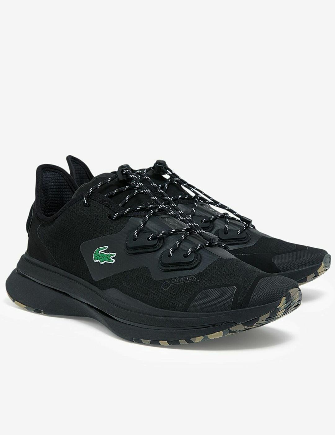 LACOSTE ZAPATILLA NEGRA RUN SPIN ULTRA GTX