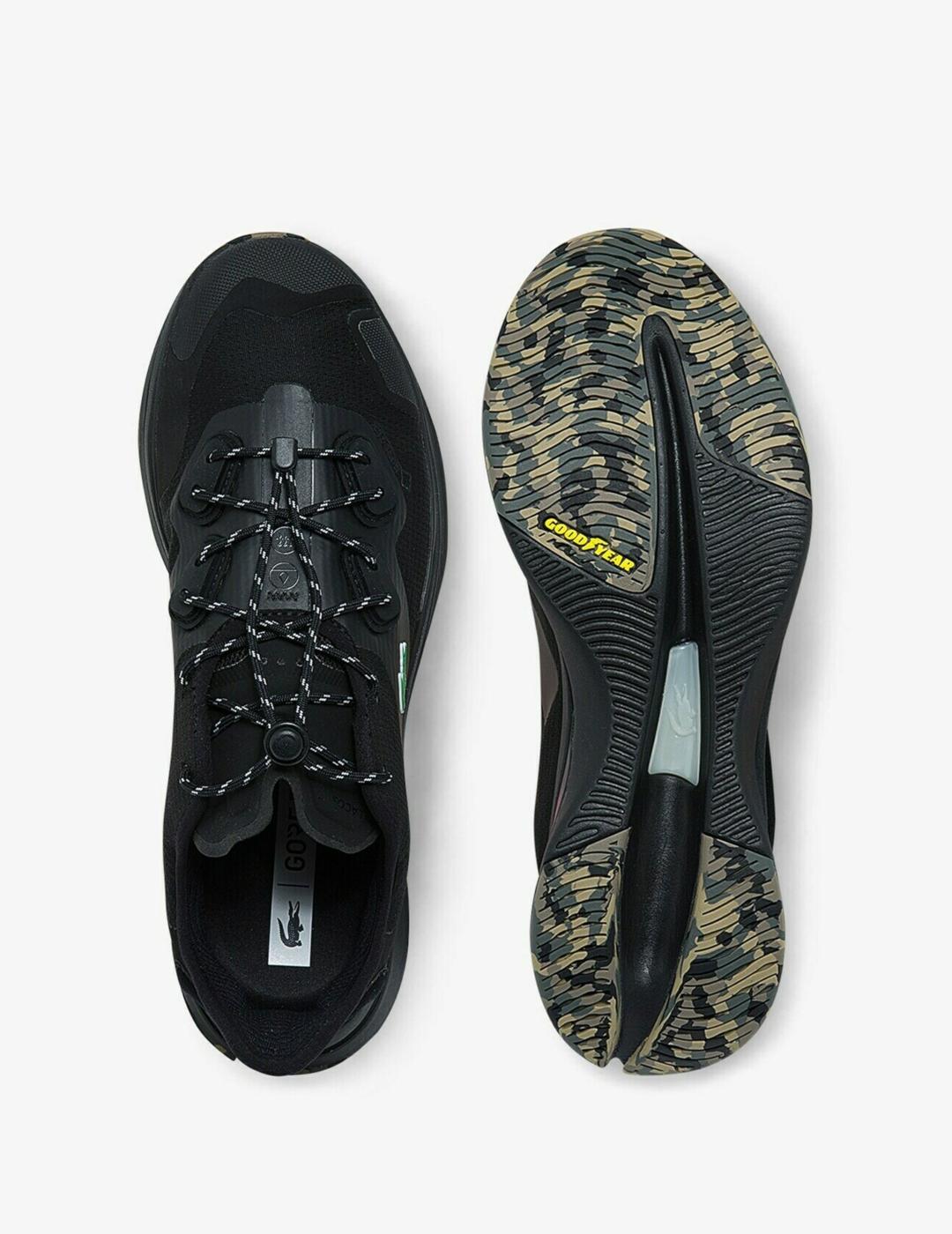 LACOSTE ZAPATILLA NEGRA RUN SPIN ULTRA GTX