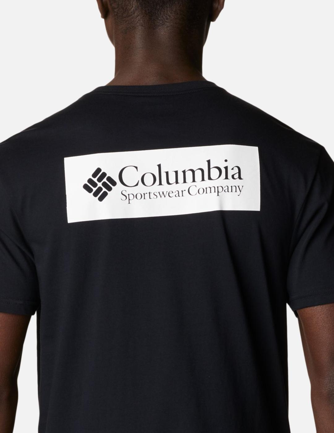 COLUMBIA CAMISETA NEGRA NORTH CASCADES