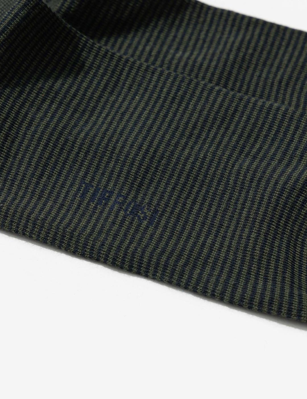 TIFFOSI CALCETIN CLINT RAYAS VERDE