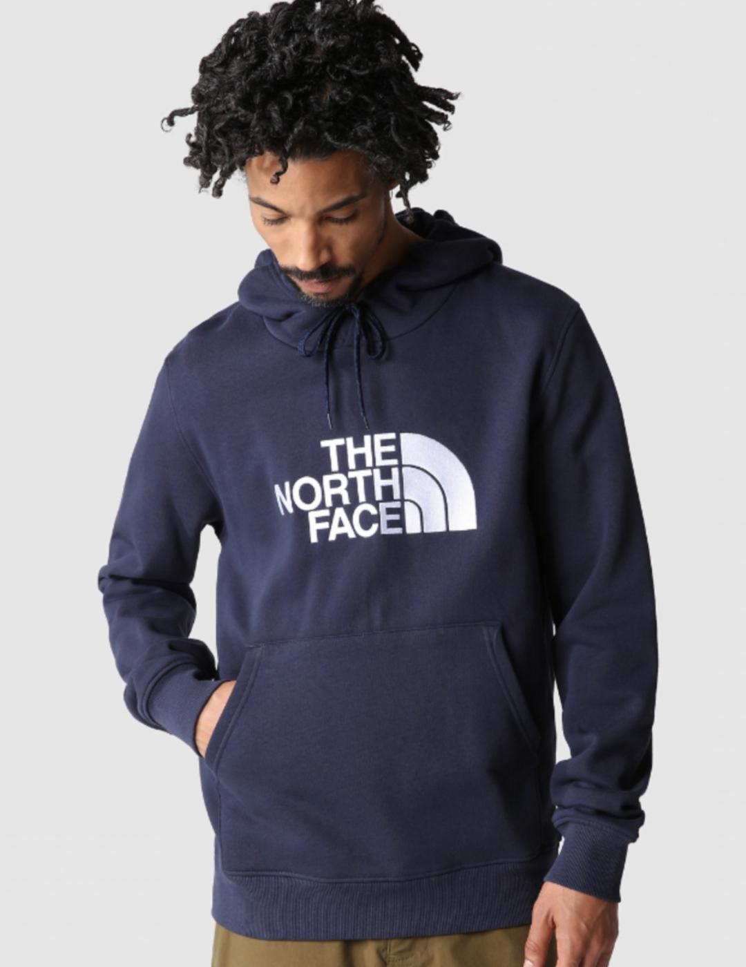 NORTH FACE HOODIE SUMMIT NAVY