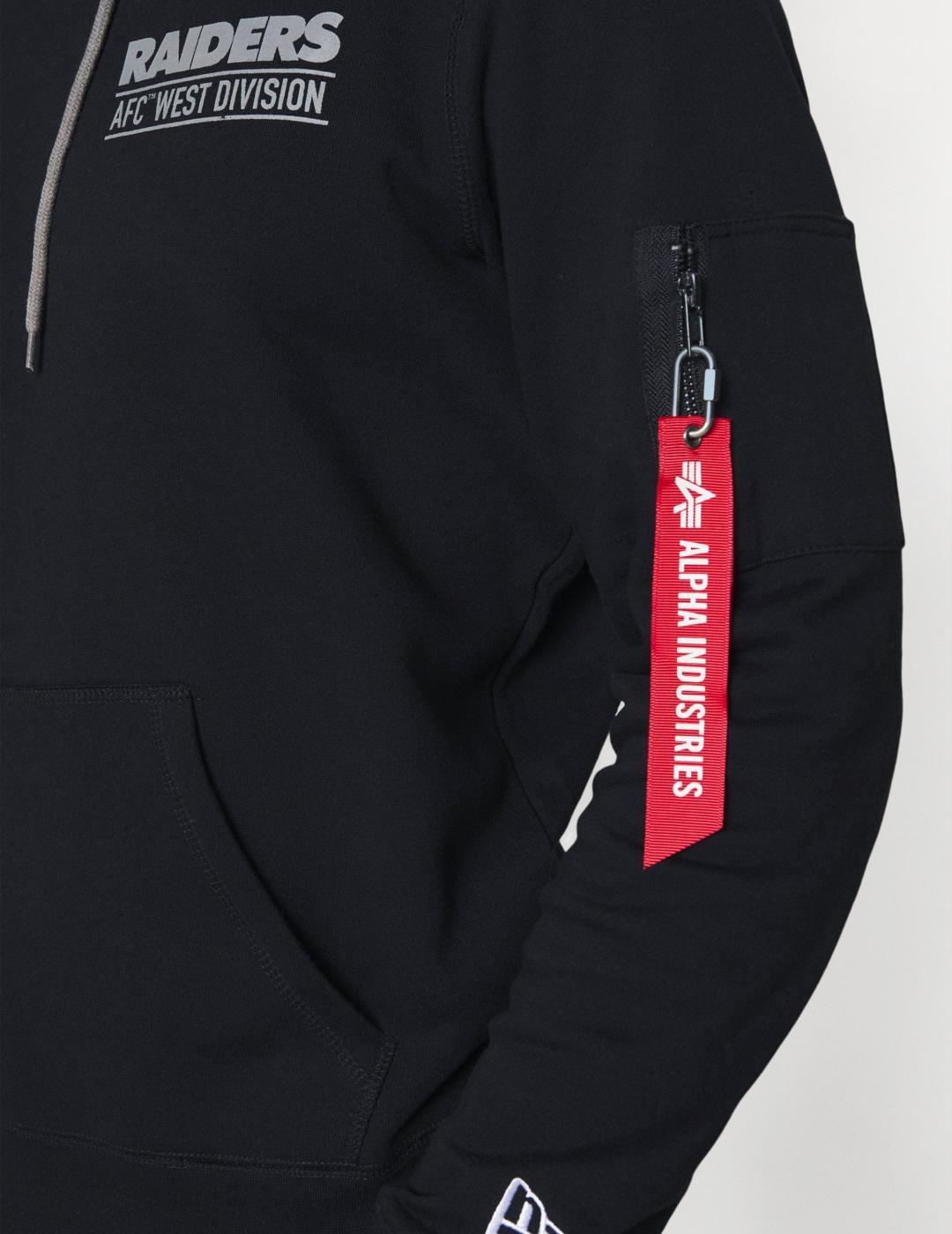 NEW ERA & ALPHA HOODIE OAKLAND RAIDERS