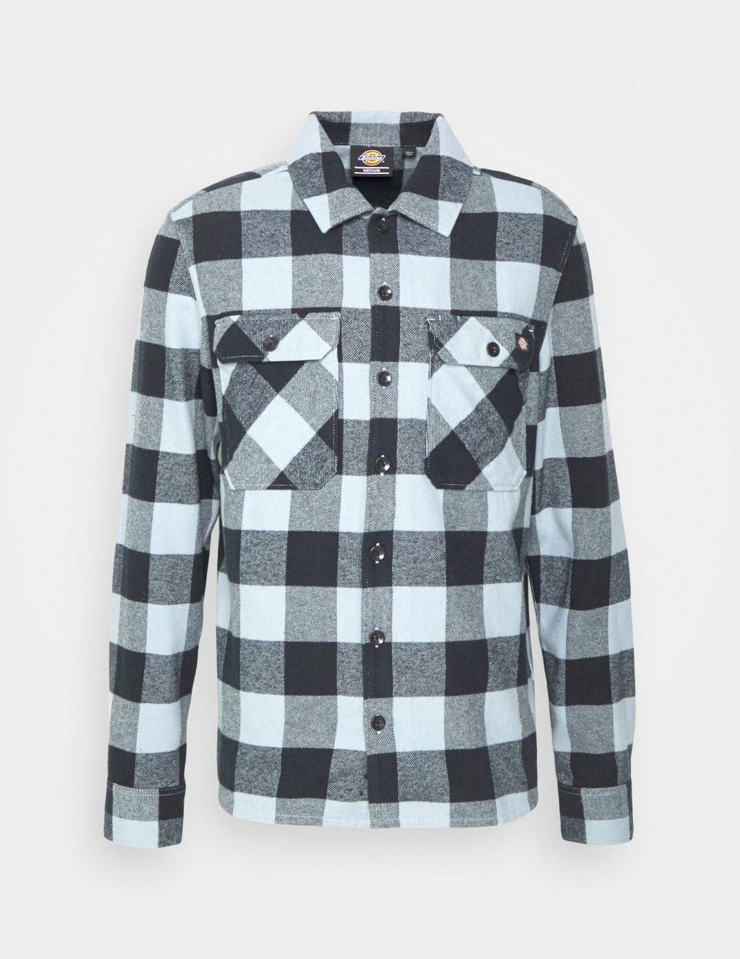 DICKIES CAMISA SACRAMENTO ASHLEY BLUE
