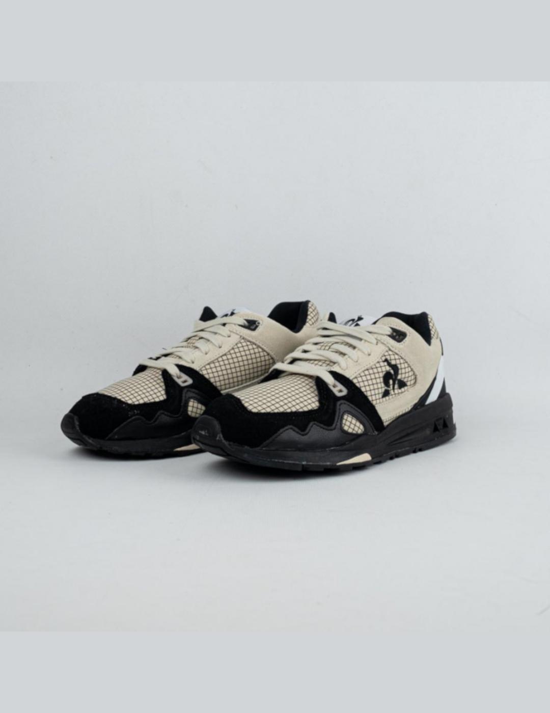 LE COQ SPORTIF ZAPATILLA RIPSTOP NEGRA BEIGE