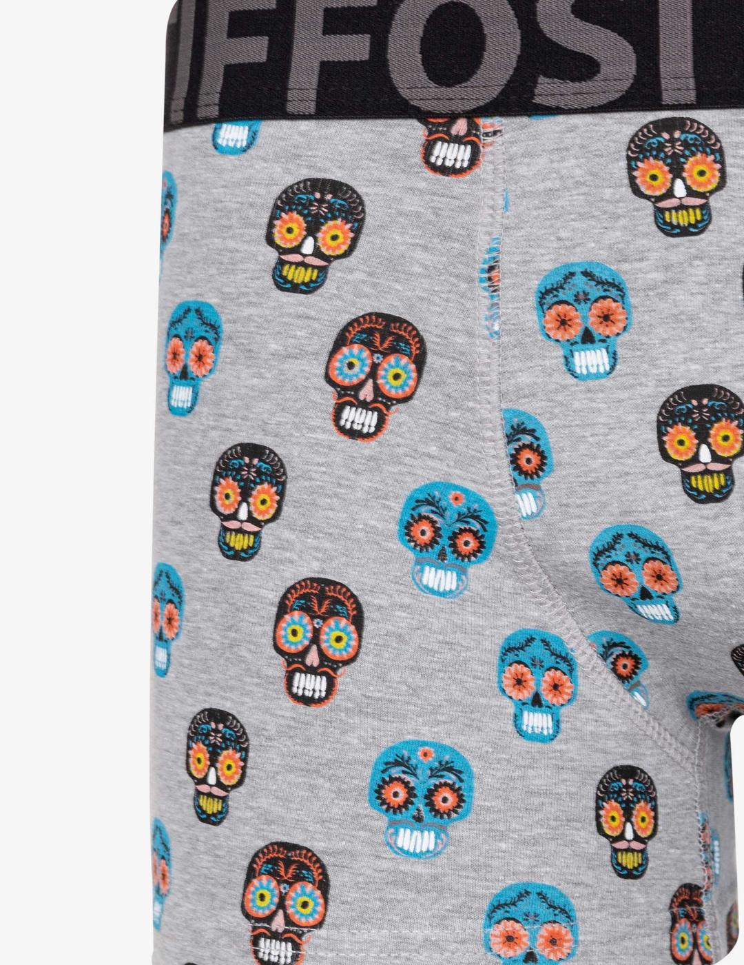 TIFFOSI CALZONCILLO BOAZ GRIS CALAVERAS