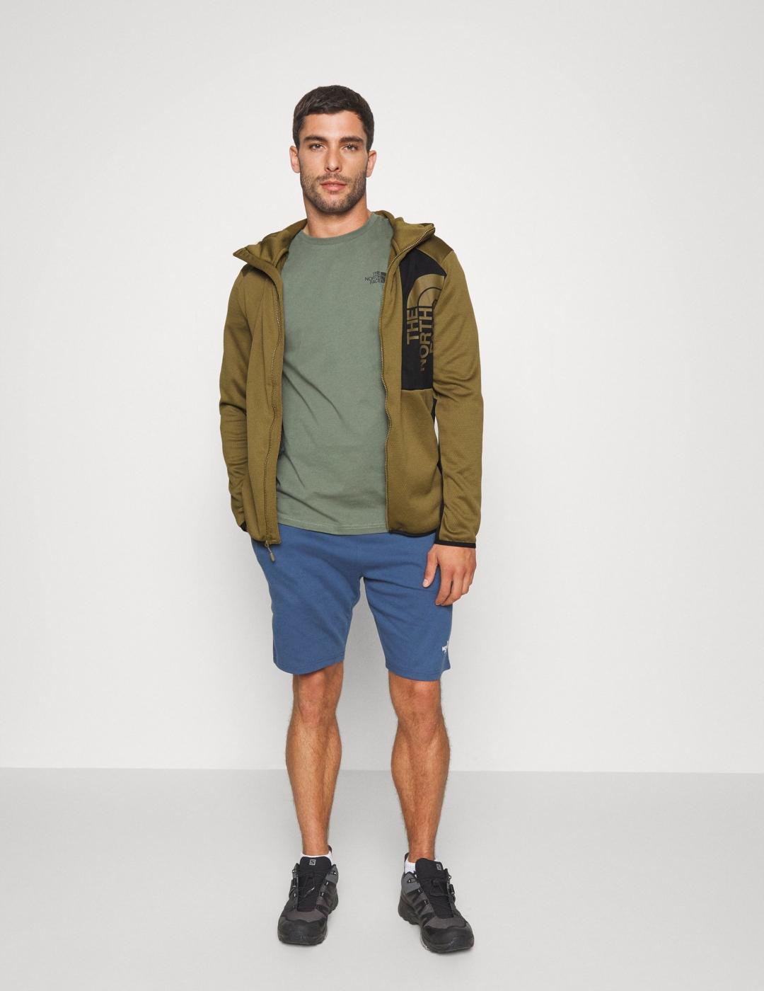 THE NORTH FACE SUDADERA M MERAK KAKI Y NEGRA