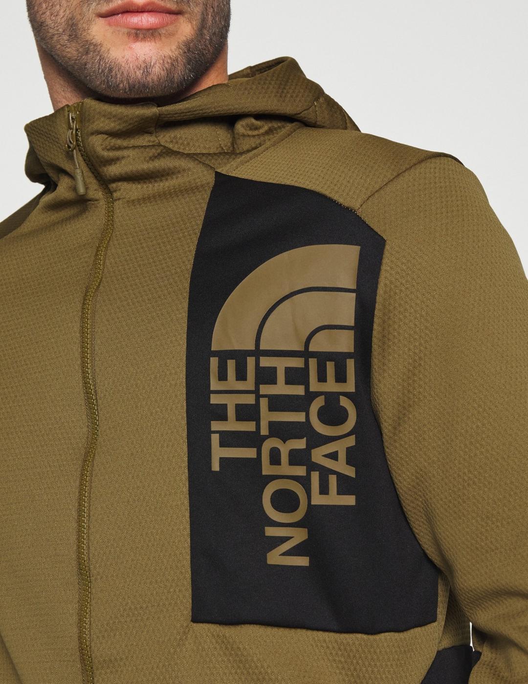 THE NORTH FACE SUDADERA M MERAK KAKI Y NEGRA