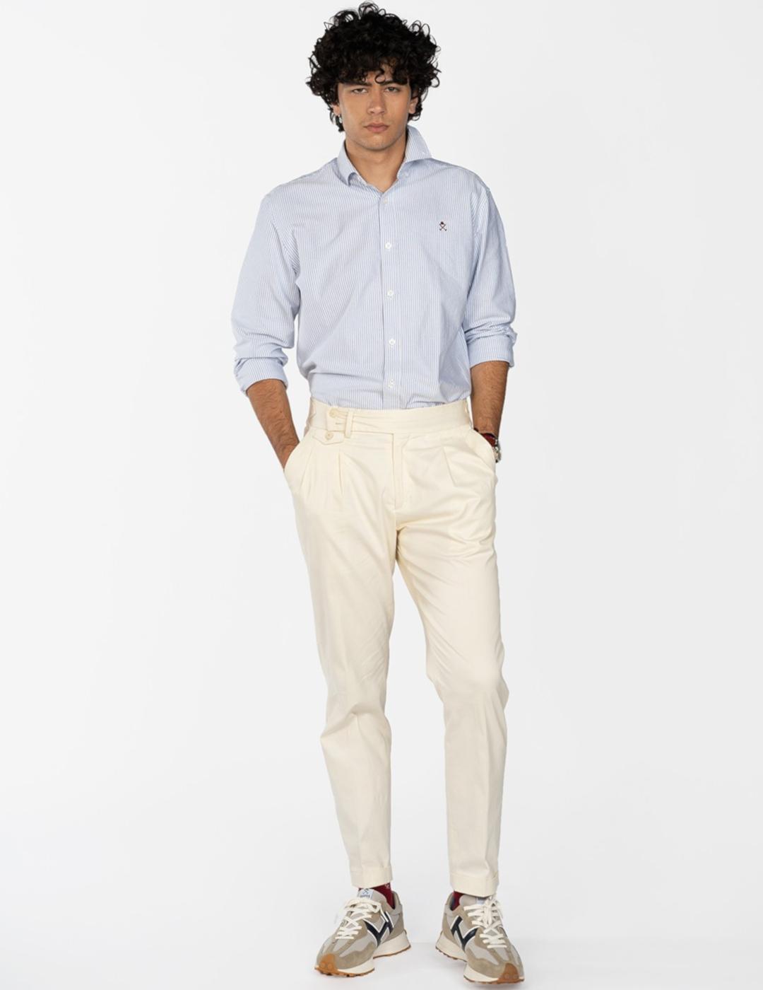 HARPER CAMISA LIGTH BLUE MEDITERRANEO SPORT