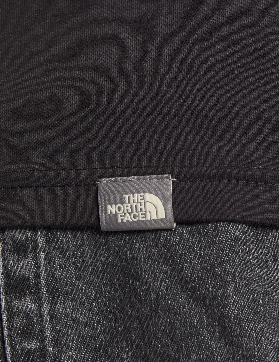 NORTH FACE CAMISETA MOUNTAIN LINE NEGRA