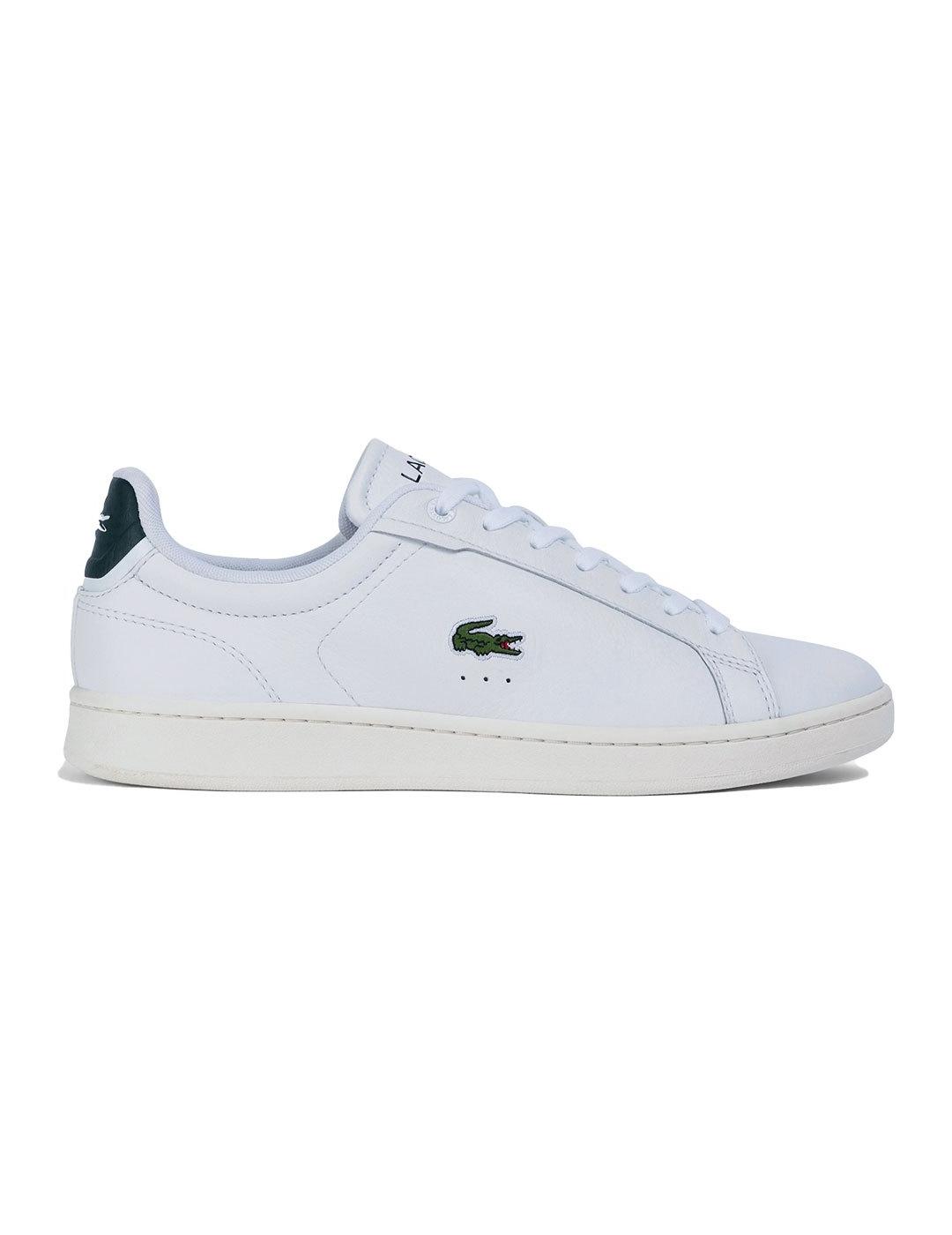 LACOSTE ZAPATILLA CARNABY PRO 222 BLANCA VERDE