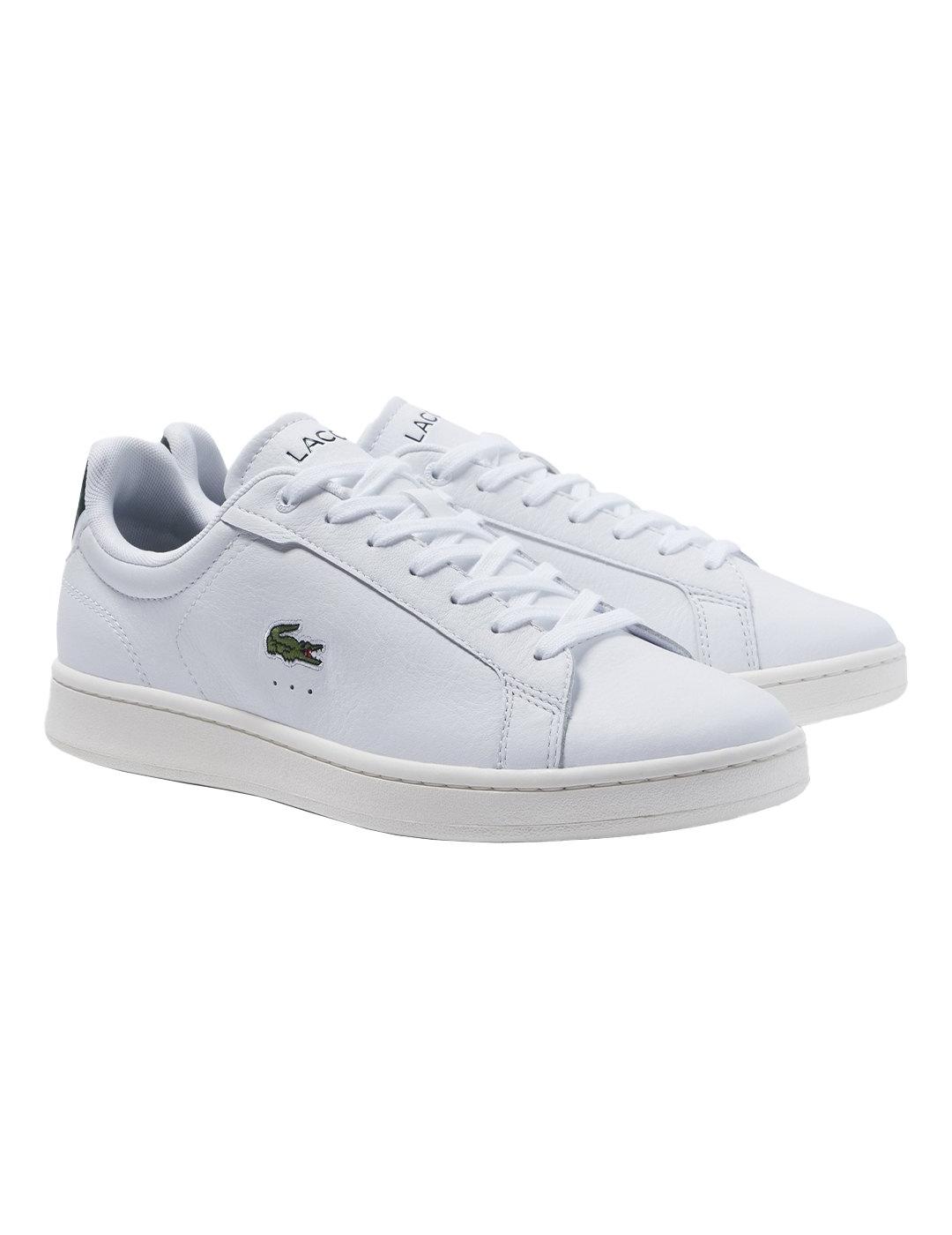 LACOSTE ZAPATILLA CARNABY PRO 222 BLANCA VERDE