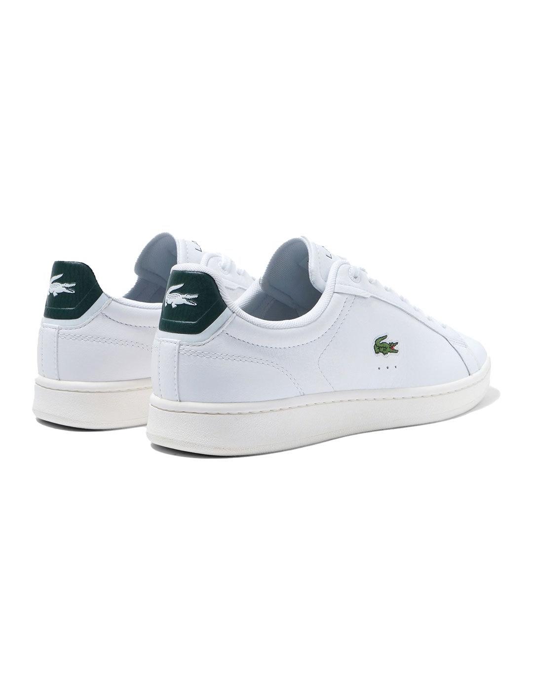 LACOSTE ZAPATILLA CARNABY PRO 222 BLANCA VERDE