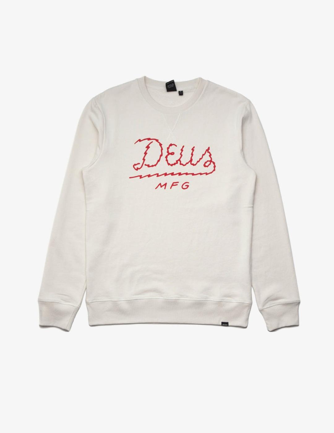 DEUS SUDADERA BLANCA LIVEWIRE
