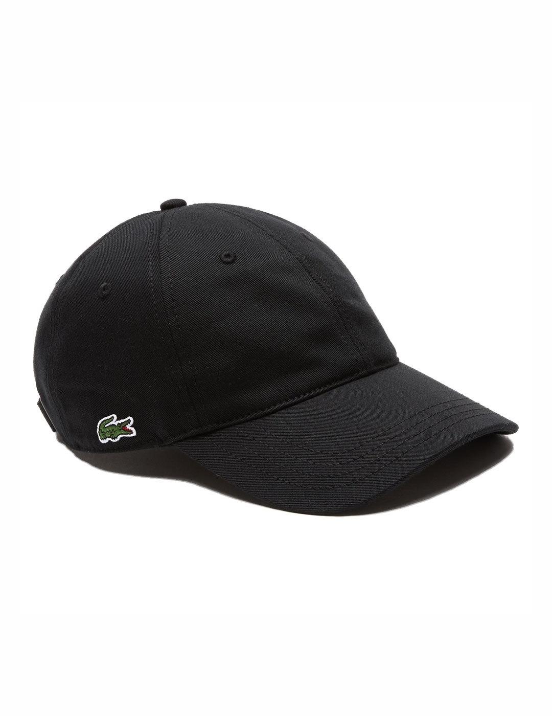 LACOSTE GORRA NEGRA