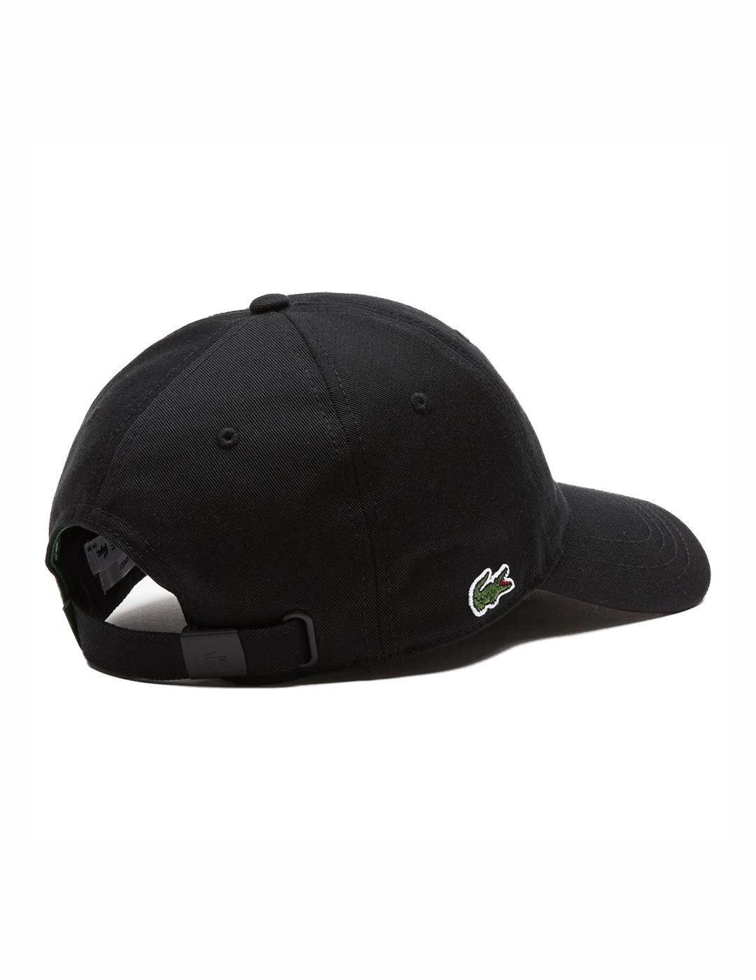 LACOSTE GORRA NEGRA