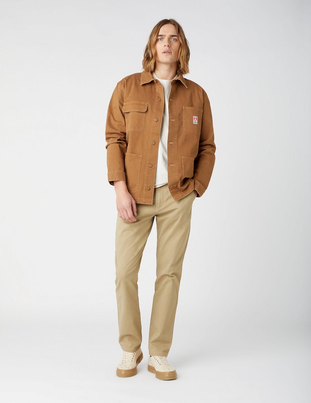 WRANGLER CHINO CASEY JONES CAMEL
